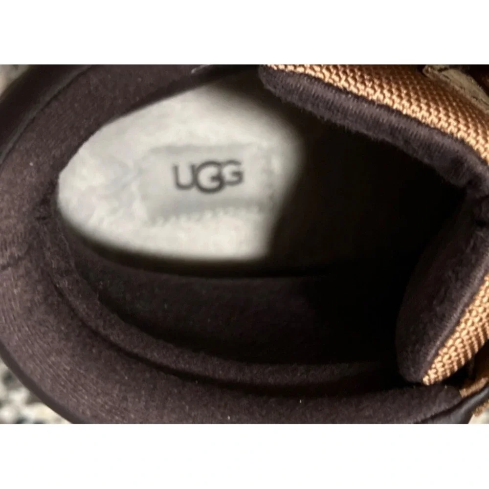 UGG GATSON Brown Waterproof Duck Boots Lace Up 1123671 Size 12